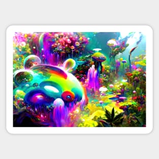 Color Globs | Prismatic Kelp Sticker